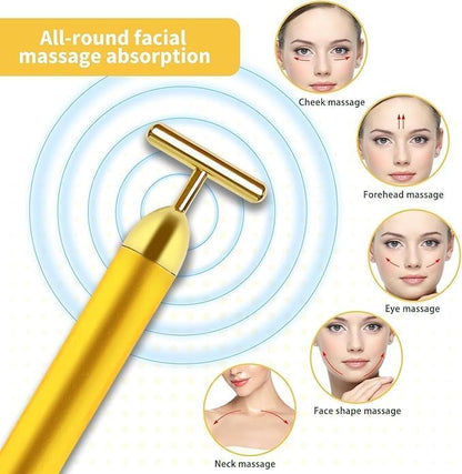 24k GOLD FACE BEAUTY MASSAGER