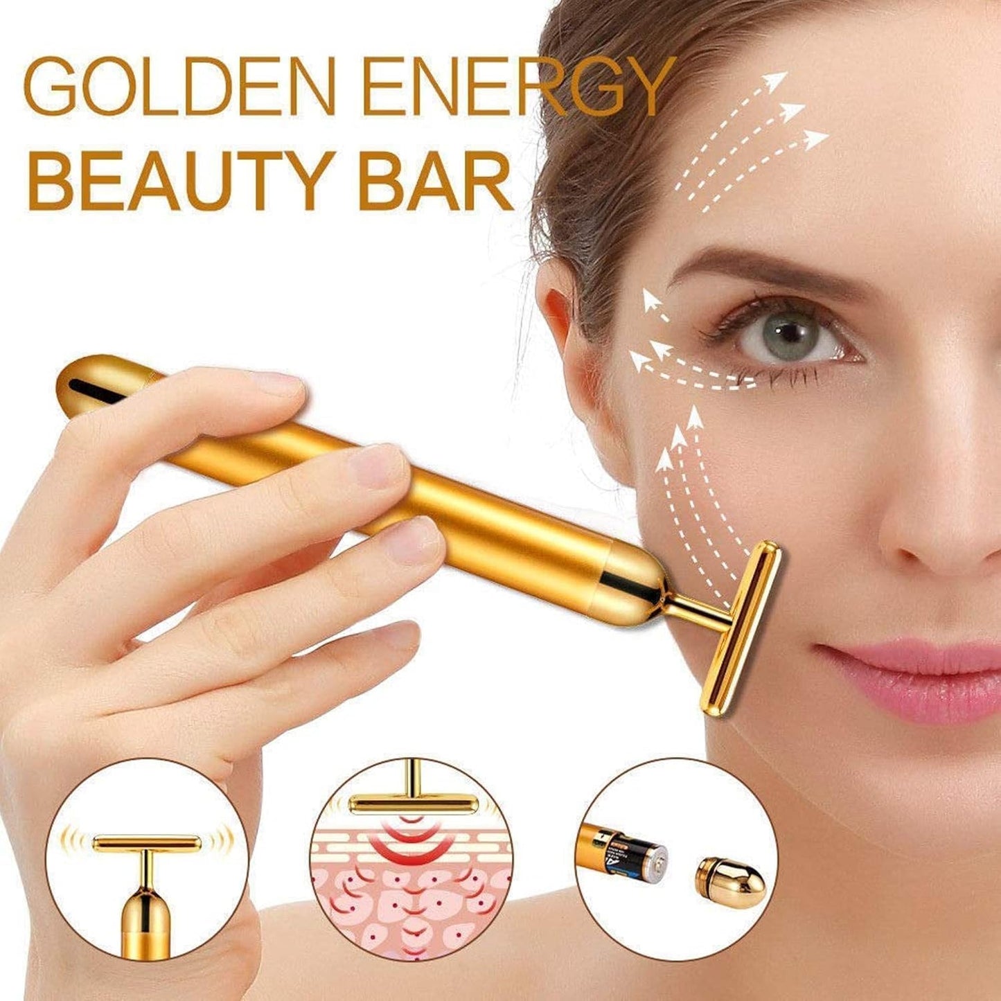 24k GOLD FACE BEAUTY MASSAGER